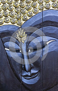 Buddha face image