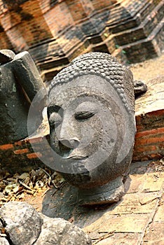 Buddha Face Statue, Ayutthaya
