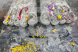 Buddha Feet in Sukhothai