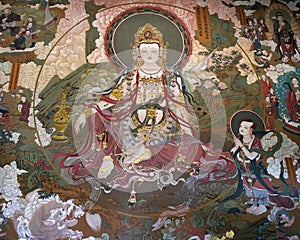 Buddha of free bodhisattva
