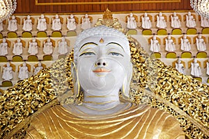 Buddha gold statue.