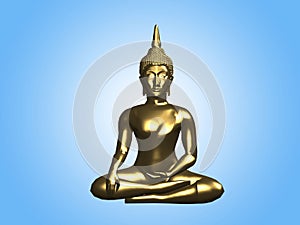Buddha golden statue photo