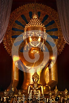 Buddha, Golden statute