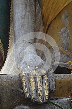 Buddha hand statue