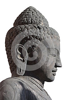 Buddha Head Sculpture photo