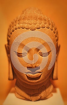 Buddha head, stone, Gupta 5th century AD