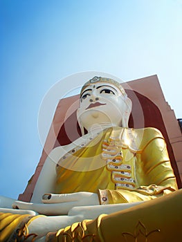 1 of 4 Buddha his direction 4 points in Myanmar temple