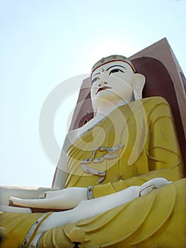 1 of 4 Buddha his direction 4 points in Myanmar temple