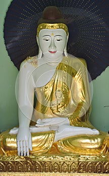 Buddha Holding a Parasol