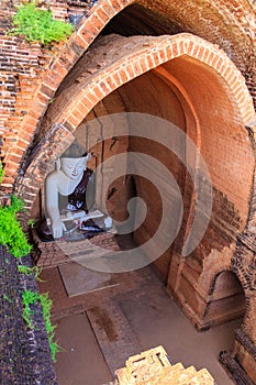 Buddha image , Bagan in Myanmar (Burmar)