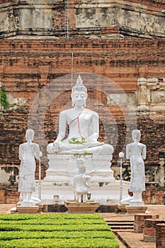 Buddha image on base