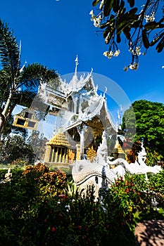 Buddha image hall in Pa Sang Ngam temple