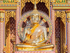 Buddha image in Huai Yai, Chonburi, Thailand photo