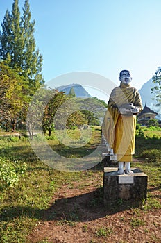 Buddha image statue Burma Style at Tai Ta Ya Monastery