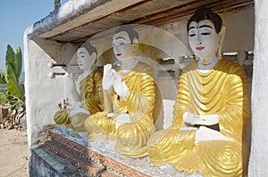 Buddha image statue Burma Style at Tai Ta Ya Monastery