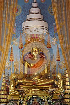 Buddha image of a temple