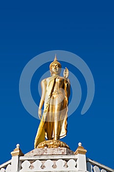Buddha Image in walking attitude