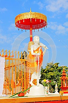 Buddha Image In Wat Phra That Doi Wao, Mae Sai, Thailand