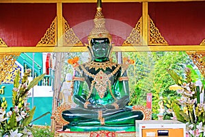 Buddha Image In Wat Phra That Doi Wao, Mae Sai, Thailand