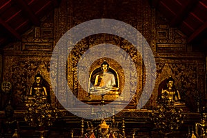 Buddha image in Wat Phra Singh