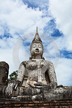 Buddha Image At Wat Trapang Ngoen In Sukhothai Historical Park