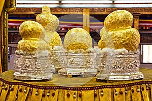 Buddha Images at Phaung Daw Oo Pagoda, Inle Lake, Myanmar