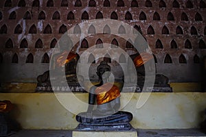 Buddha images at Wat Sraket