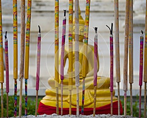 Buddha And Incense