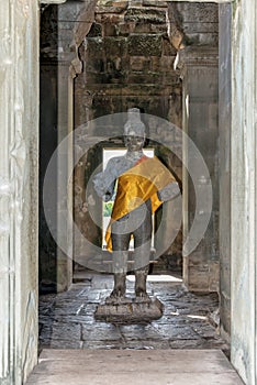 Buddha inside Angkor Wat temples, Cambodia