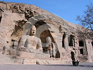 Buddha Joss in Yungang Grottoes