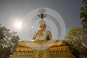 Buddha in Khao Kradong Forest Park, Buri Ram, Thailand