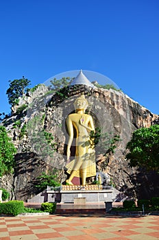 Buddha at Khao Ngoo rock park Ratchaburi, Thailand