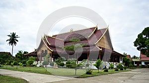 Buddha Laos religious architecture.