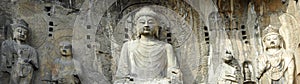 The buddha of Longmen Grottoes in china photo