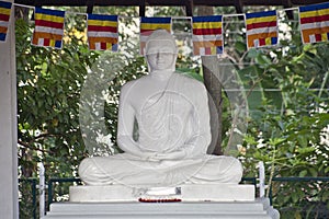 Buddha in Lumbini, Nepal