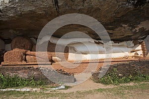 Buddha lying. Sigiriya, Sri Lanka