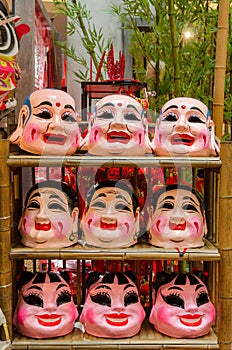 Buddha mask for lion dance