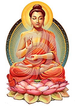 Buddha in meditation