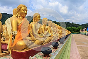 Buddha meditation statue in Thailand