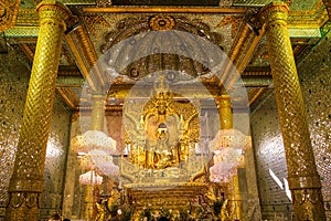 Buddha Myanmar art arches photo