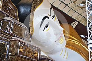 Buddha in Myanmar, Kyauk Htat Gyi Yangon, Myanmar