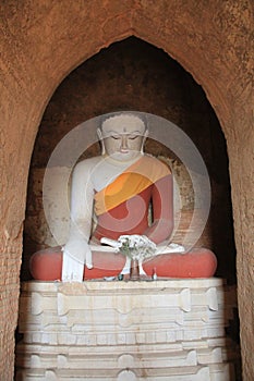 Buddha in a pagoda