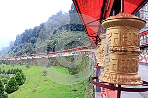 Buddha Park of Ravangla. Beautiful huge statue of Lord Buddha, at Rabangla, Sikkim, India. Gautam Buddha statue in the Buddha Park