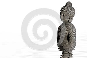 Buddha portrait statue