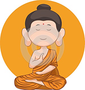 Buddha Purnima or Vesak Day in Meditation