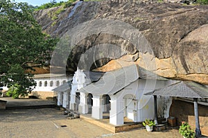 Buddha Rock temple in Dambulla