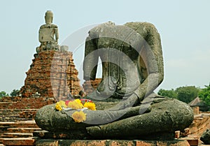 Buddha Ruins at Ayutthaya