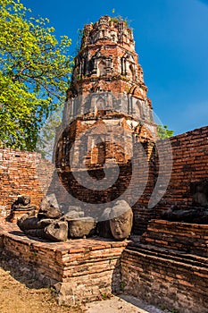 Buddha ruins in Ayutthaya