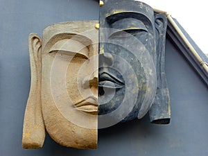 Buddha's faces