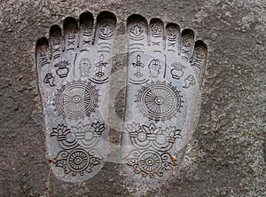 Buddha's soles